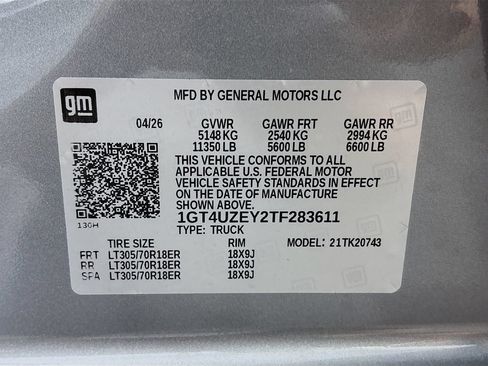 New 2026 GMC Sierra 2500 AT4X AWD/4WD image 33