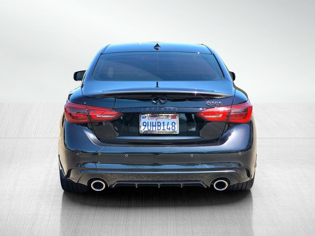Used 2023 INFINITI Q50 Red Sport 400 w/ Black Opal Edition RWD image 5