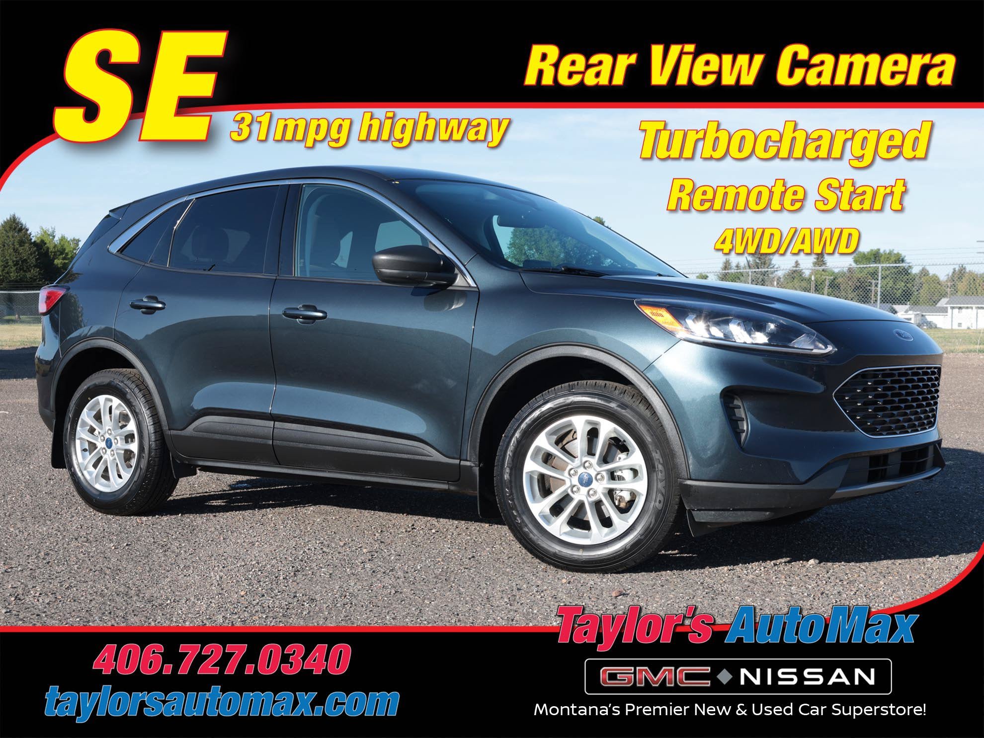 Used 2022 Ford Escape SE w/ Cold Weather Package AWD/4WD image 1