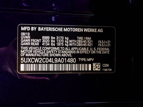 Used 2020 BMW X7 xDrive40i w/ M Sport Package AWD/4WD image 42