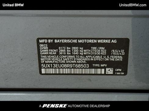Used 2024 BMW X5 sDrive40i w/ M Sport Package RWD image 15