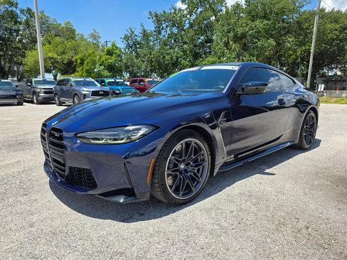 Used 2024 BMW M4 Competition w/ Parking Assistance Package RWD image 2