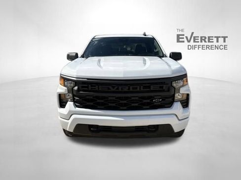 New 2026 Chevrolet Silverado 1500 Custom w/ Turbomax Blackout Package AWD/4WD image 2