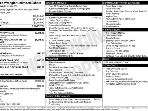 Used 2018 Jeep Wrangler Unlimited Sahara w/ Dual Top Group image 27