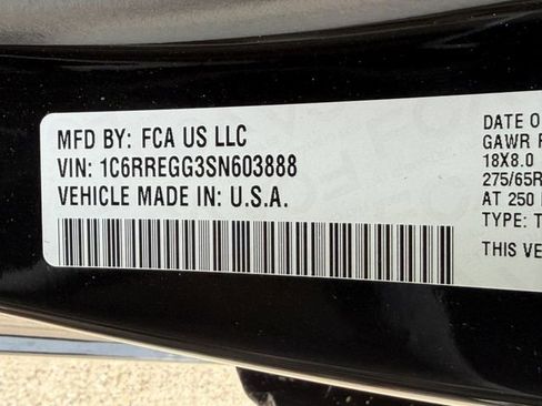Used 2025 RAM 1500 Tradesman w/ Night Edition RWD image 28