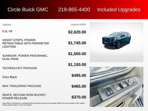 Used 2024 GMC Yukon XL AT4 w/ Technology Package AWD/4WD image 3
