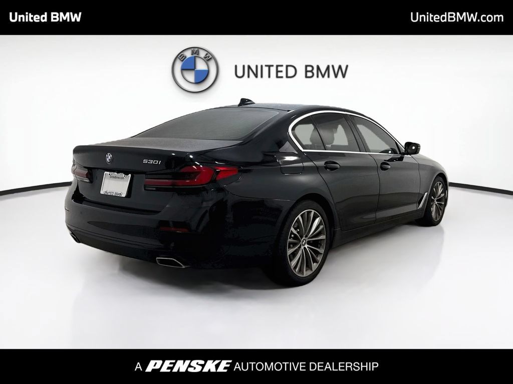 Used 2022 BMW 530i w/ Premium Package RWD image 5