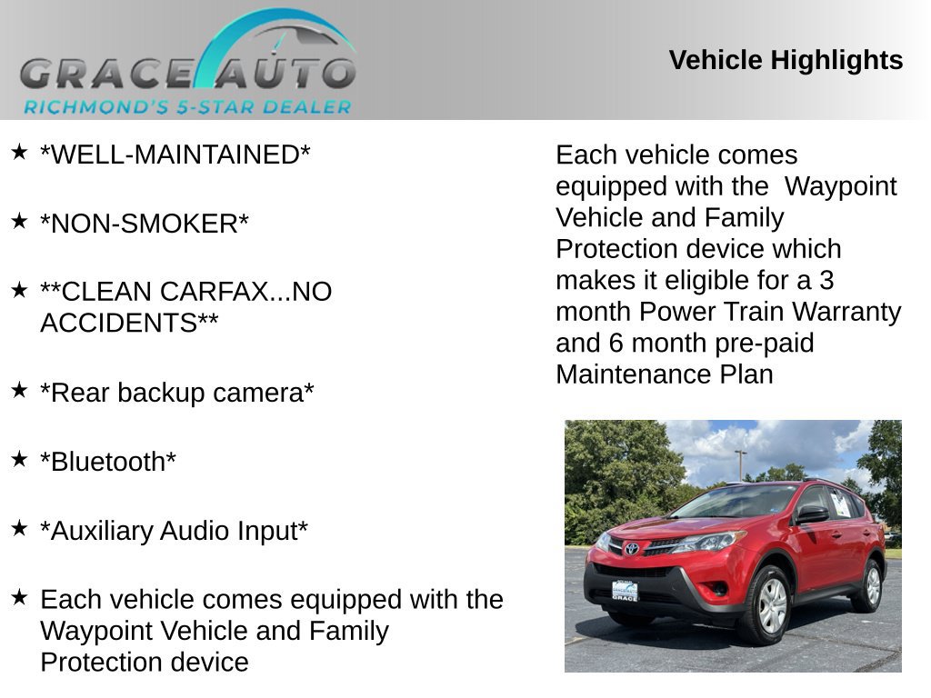 Used 2014 Toyota RAV4 LE FWD image 2