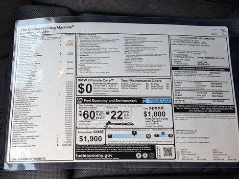 New 2026 BMW X5 xDrive50e w/ M Sport Package AWD/4WD image 18