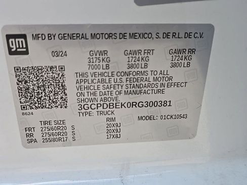 Used 2024 Chevrolet Silverado 1500 Custom image 62