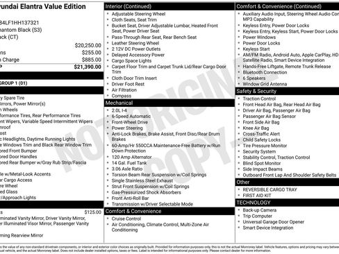 Used 2017 Hyundai Elantra Value Edition image 3