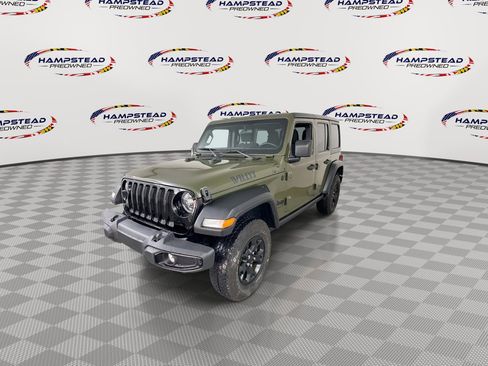 Used 2021 Jeep Wrangler Unlimited Sport image 4