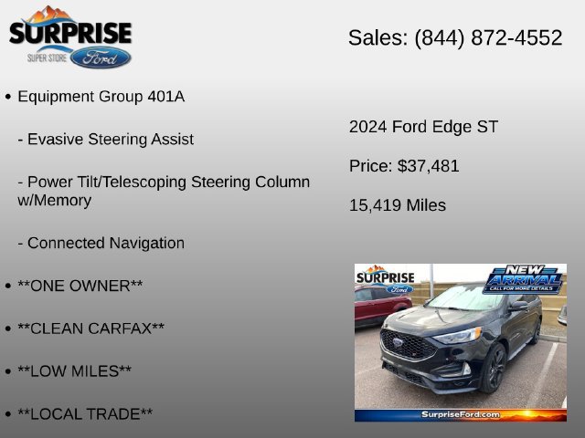 Used 2024 Ford Edge ST AWD/4WD image 15