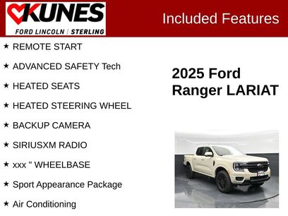 Used 2025 Ford Ranger Lariat w/ FX4 Off-Road Package