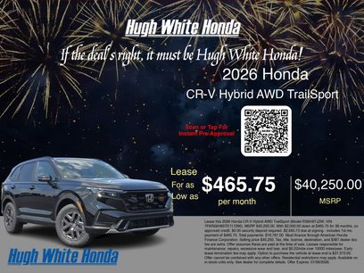 New 2026 Honda CR-V TrailSport