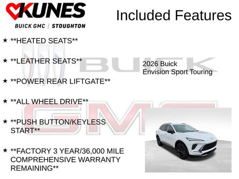New 2026 Buick Envision Sport Touring image 3