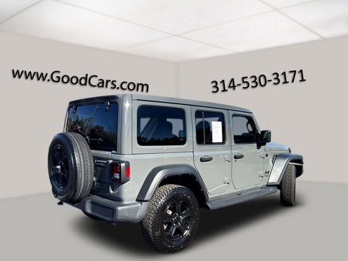 Certified 2021 Jeep Wrangler Unlimited Sport w/ Sun And Sound Package image 2