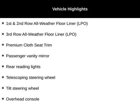 Used 2023 Chevrolet Traverse LT w/ LPO, Floor Liner Package FWD image 17
