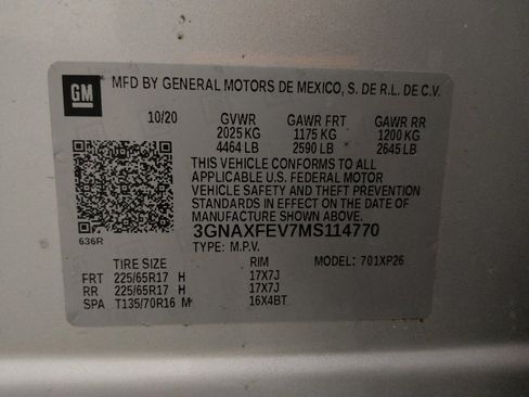 Used 2021 Chevrolet Equinox LS FWD image 33