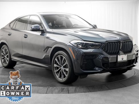 Used 2022 BMW X6 xDrive40i w/ M Sport Package AWD/4WD image 9