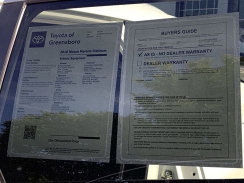 Used 2018 Nissan Murano Platinum w/ Cargo Package AWD/4WD image 37