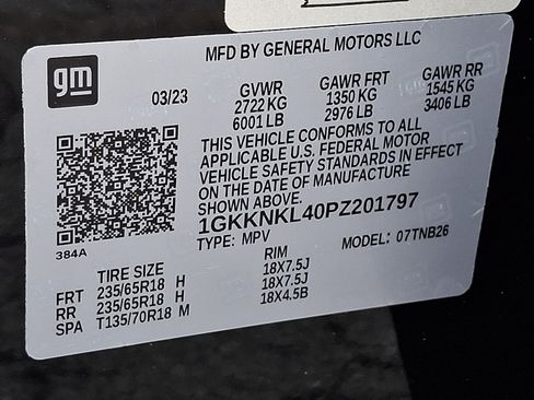 Certified 2023 GMC Acadia SLE FWD image 29