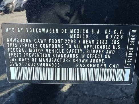 Used 2025 Volkswagen Jetta GLI Autobahn w/ GLI Black Package image 25