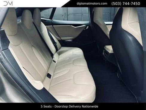 Used 2015 Tesla Model S 70D AWD/4WD image 20