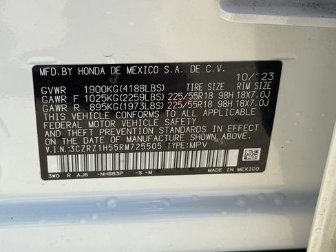 Certified 2024 Honda HR-V Sport image 29