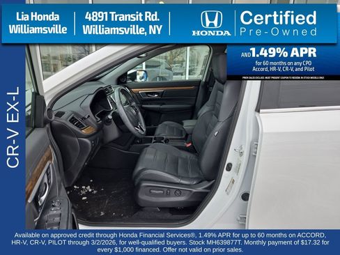 Certified 2021 Honda CR-V EX-L image 9