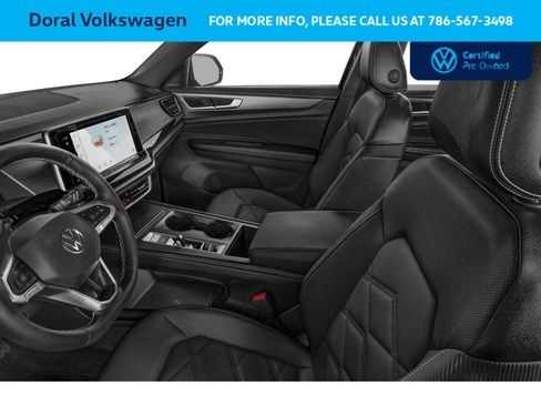 Used 2024 Volkswagen Atlas Cross Sport SE w/ Panoramic Sunroof Package FWD image 6