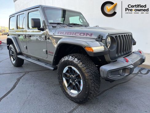 Used 2022 Jeep Wrangler Unlimited Rubicon w/ LED Lighting Group AWD/4WD image 2