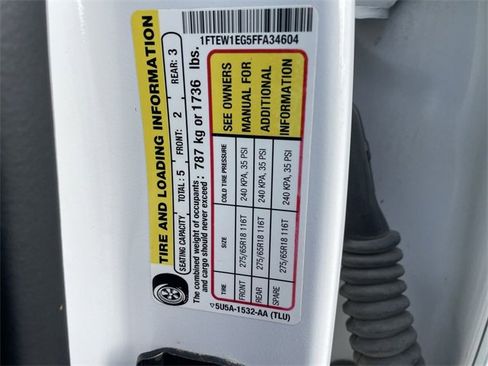 Used 2015 Ford F150 Lariat w/ Equipment Group 502A Luxury image 35