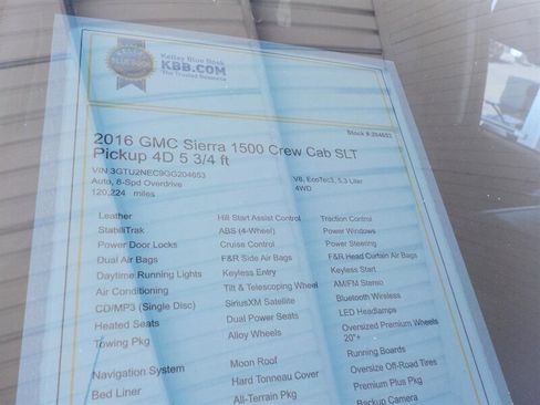 Used 2016 GMC Sierra 1500 SLT w/ All-Terrain Package image 17