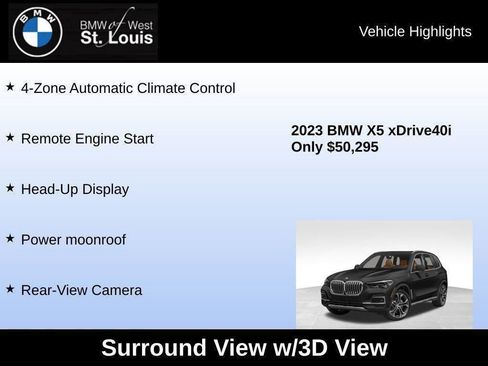 Used 2023 BMW X5 xDrive40i w/ Premium Package image 82