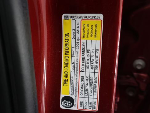 Used 2018 Chevrolet Silverado 2500 LTZ w/ Duramax Plus Package image 59