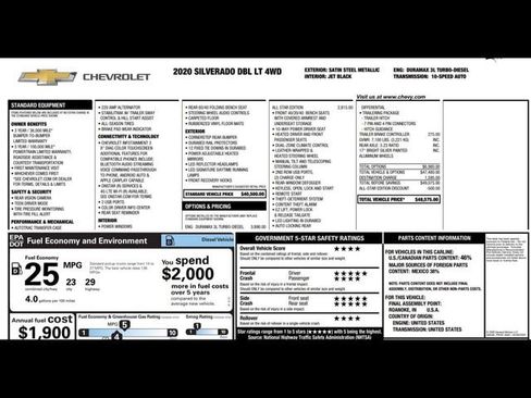 Used 2020 Chevrolet Silverado 1500 LT w/ All-Star Edition image 3