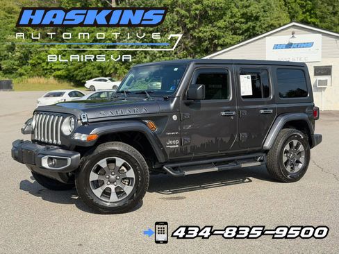 Used 2019 Jeep Wrangler Unlimited Sahara AWD/4WD image 1
