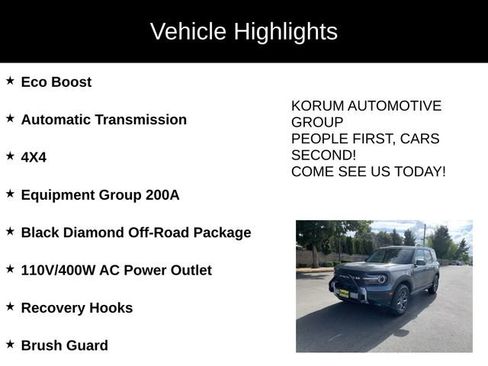 New 2025 Ford Bronco Sport Big Bend AWD/4WD image 4