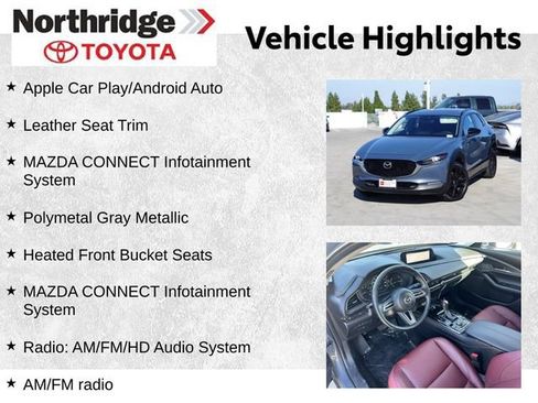 Used 2023 MAZDA CX-30 AWD 2.5 S w/ Preferred Package image 2