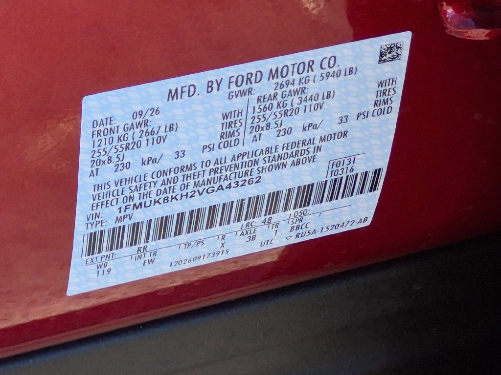 New 2027 Ford Explorer ST-Line AWD/4WD image 25