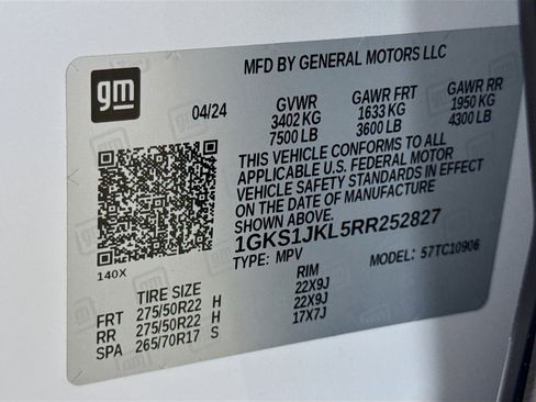 Used 2024 GMC Yukon XL Denali RWD image 35