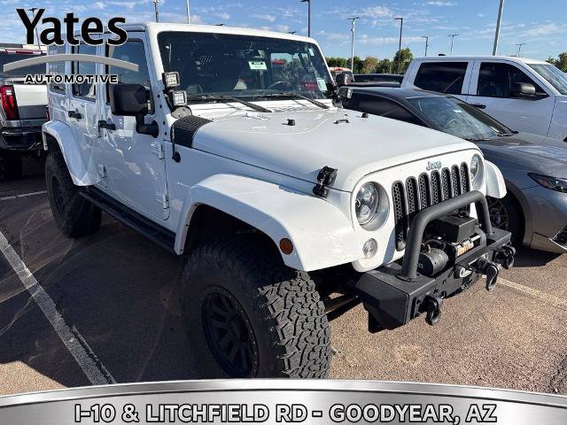 Used 2016 Jeep Wrangler Unlimited Sahara w/ Max Tow Package AWD/4WD image 1