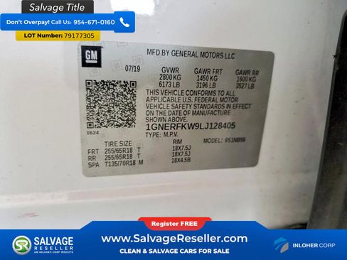 Used 2020 Chevrolet Traverse LS image 17