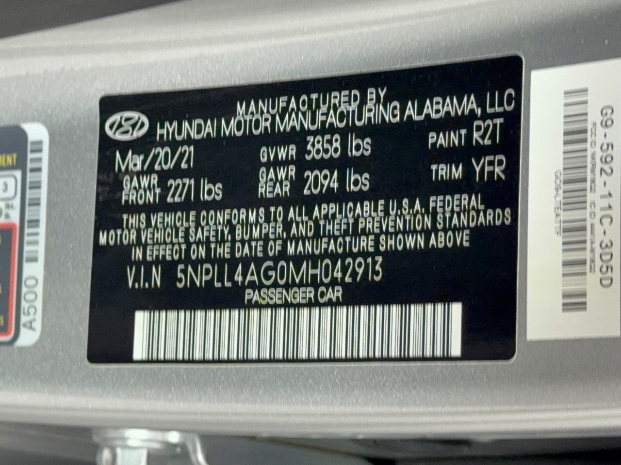 Used 2021 Hyundai Elantra SE FWD image 31