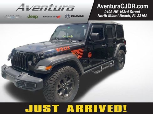 Used 2022 Jeep Wrangler Unlimited Sport image 1