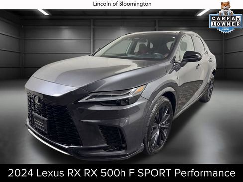 Used 2024 Lexus RX 500h F Sport AWD/4WD image 1