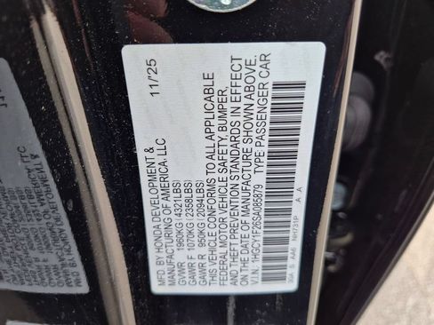 Used 2025 Honda Accord LX image 31
