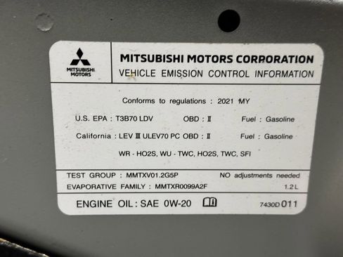 Used 2021 Mitsubishi Mirage ES image 34