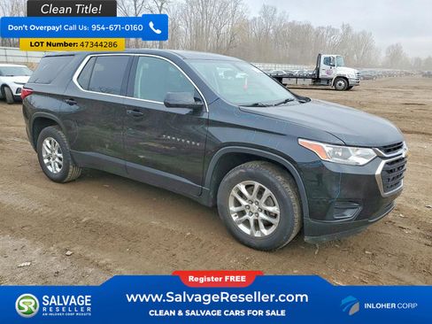Used 2019 Chevrolet Traverse LS w/ LPO, Floor Liner Package FWD image 5